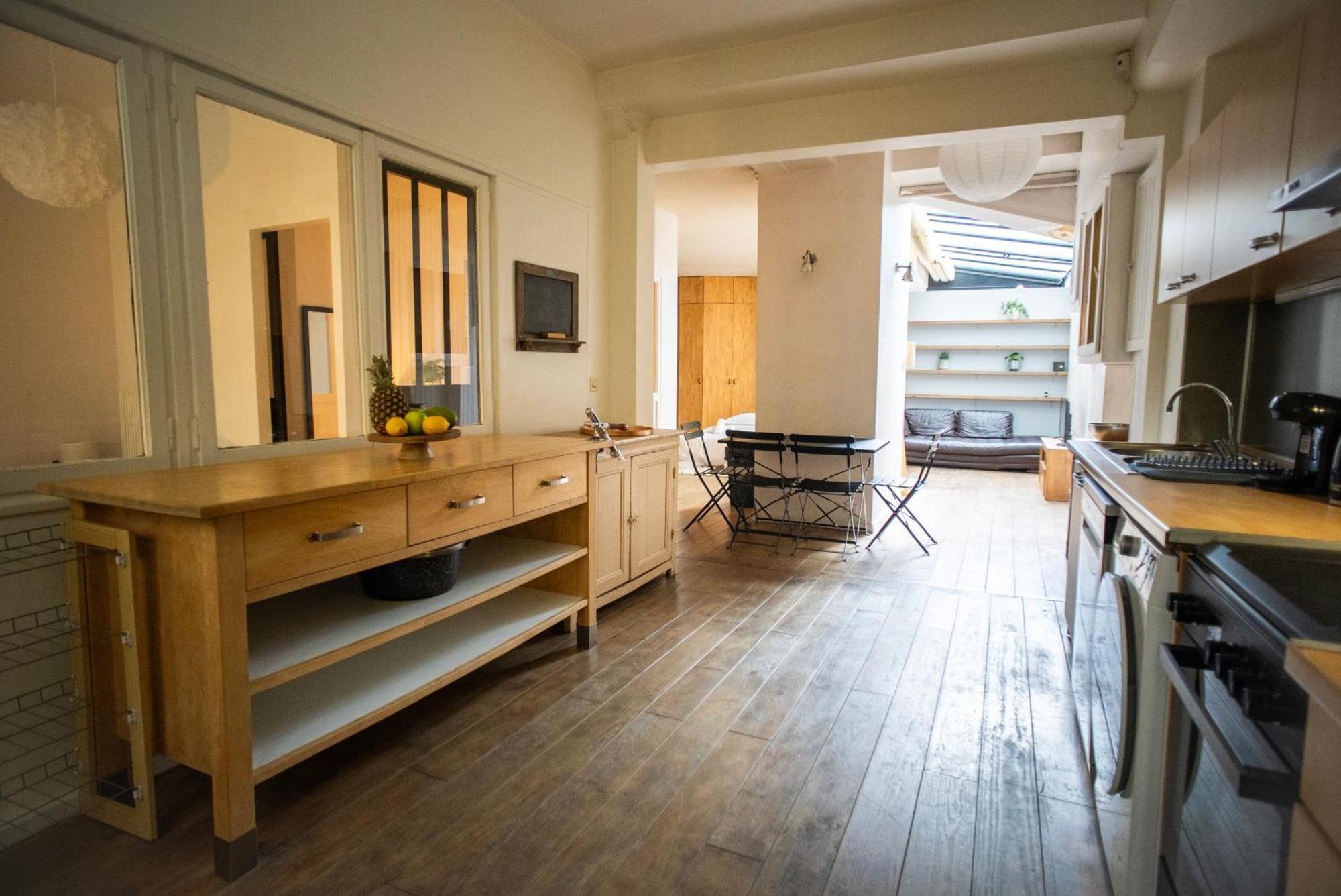 Loft Branche Dans Le Quartier Le Plus Tendance De Paris Apartment Exterior foto