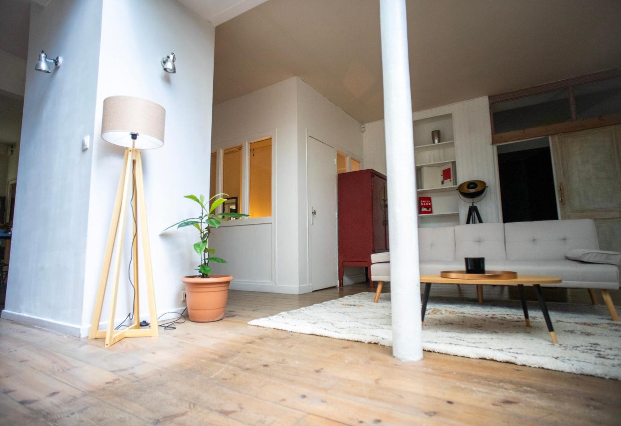 Loft Branche Dans Le Quartier Le Plus Tendance De Paris Apartment Exterior foto