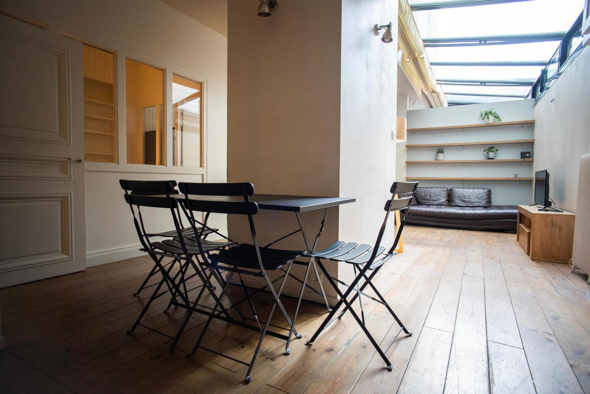 Loft Branche Dans Le Quartier Le Plus Tendance De Paris Apartment Exterior foto
